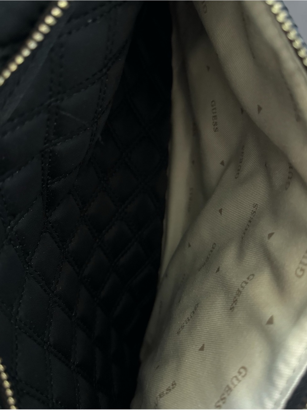 GUESS Jaxi Top Quilted Zip Tote - Picture 7 of 13